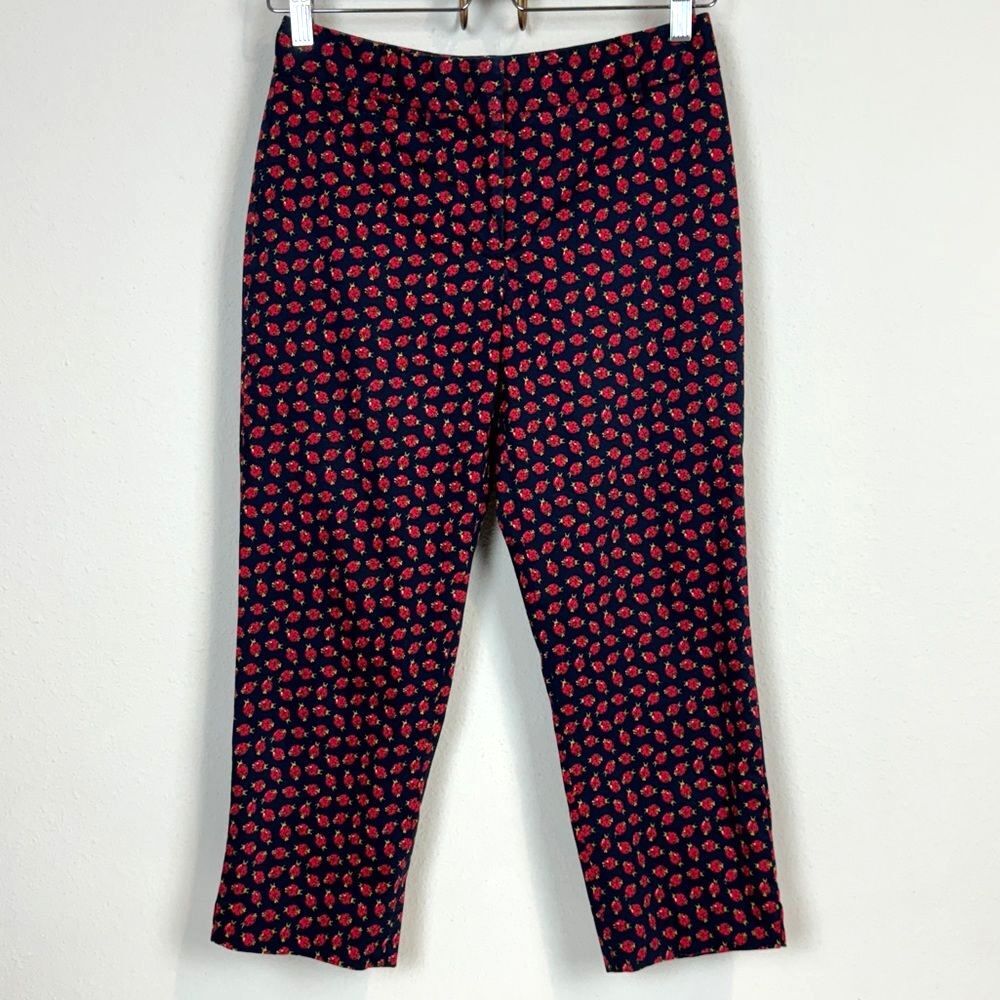 Talbots Ladybug Heritage Capri Pants 0P